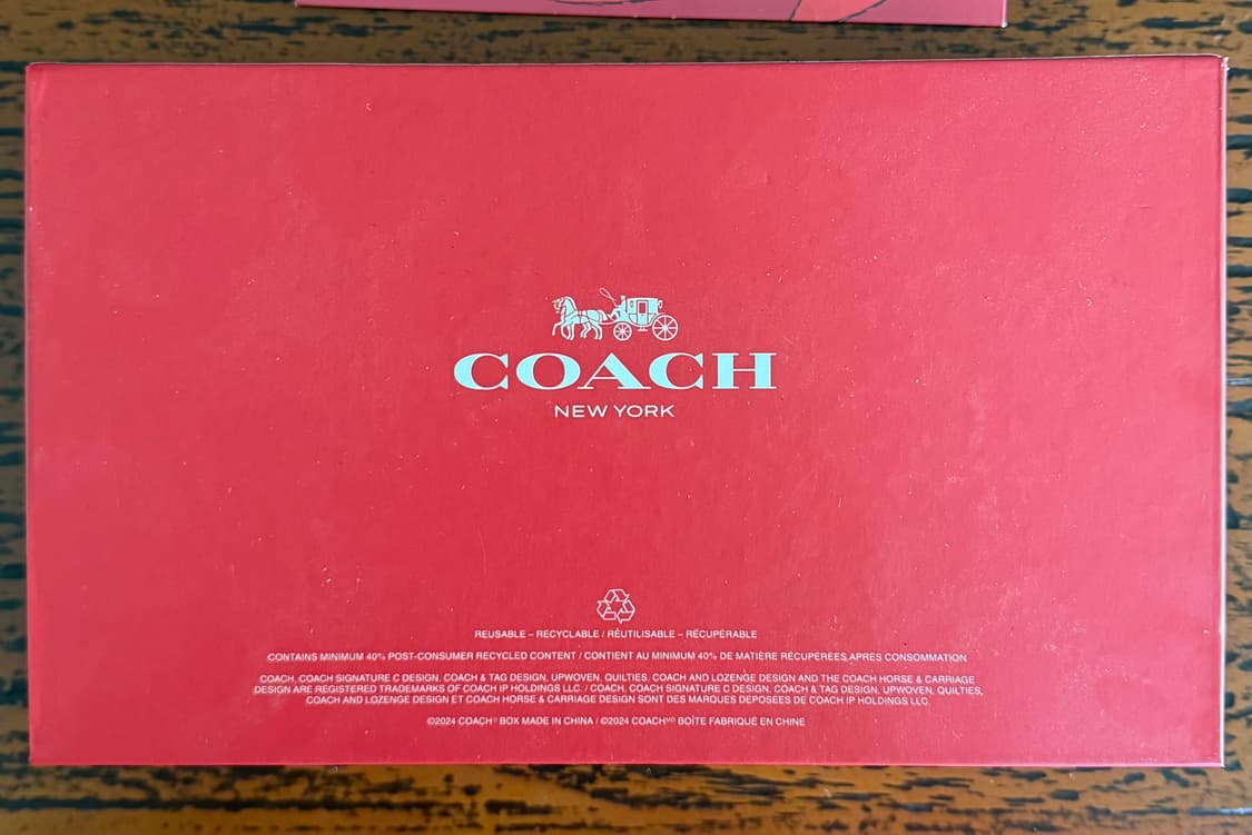 [새상품] 코치 COACH 크리스마스 트리 오너먼트 3종 세트 선물 상품이미지5