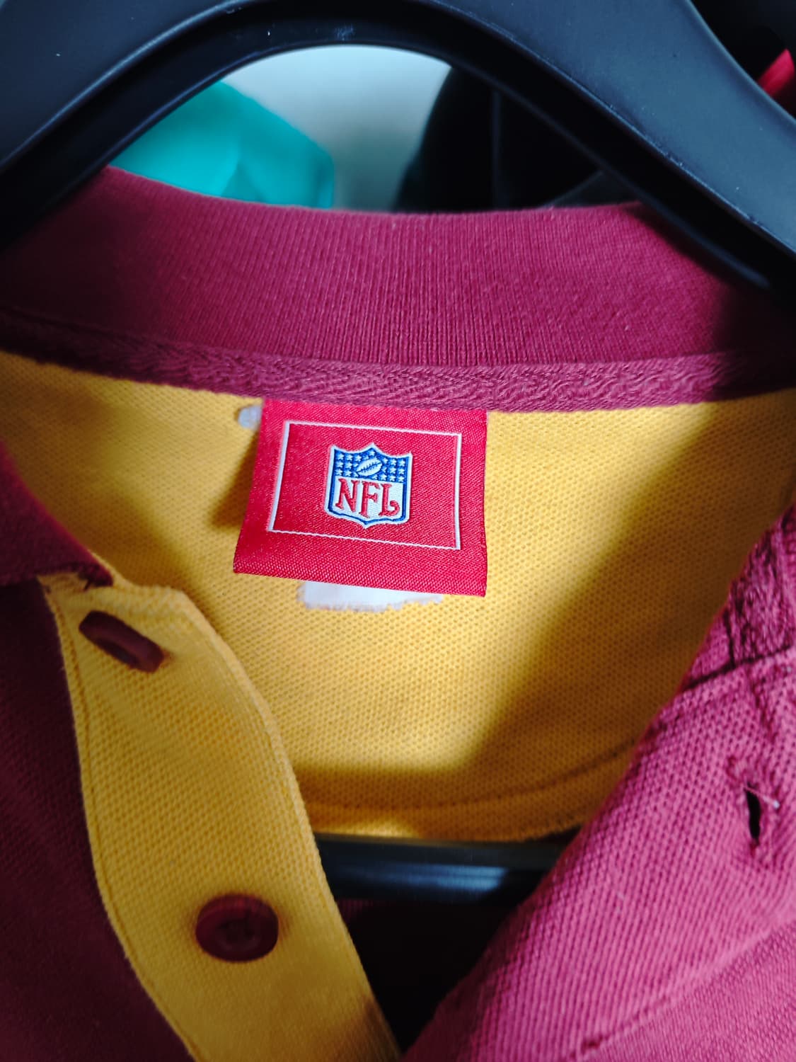 nfl 버건디 카라티 상품이미지2