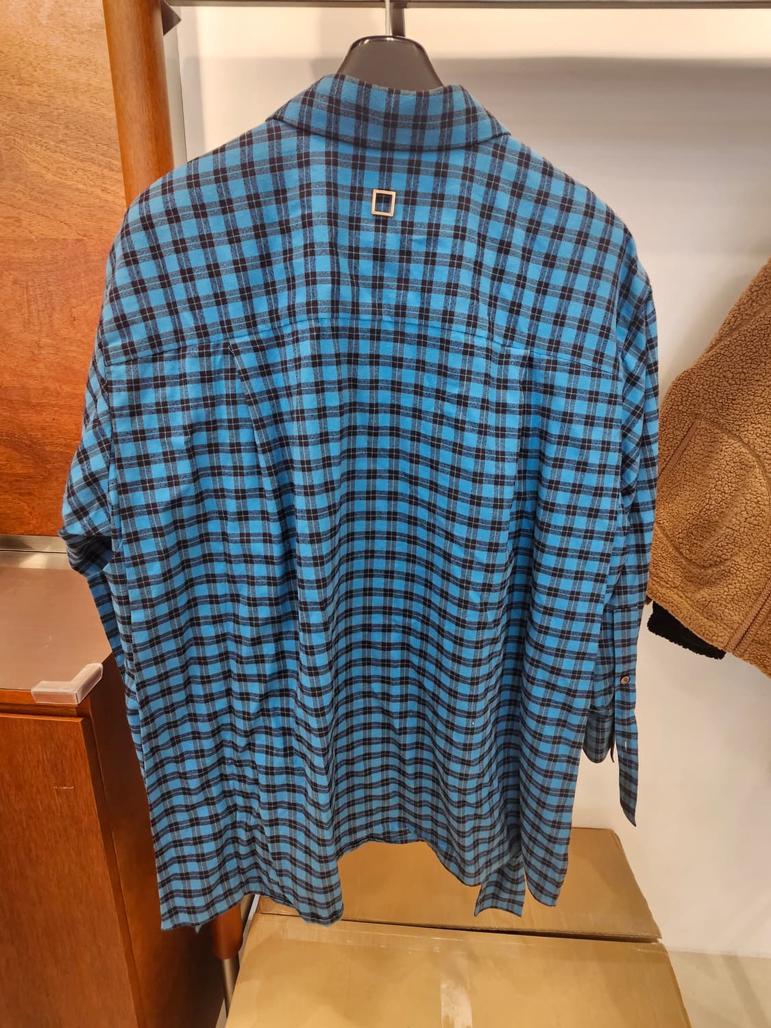 우영미 체크셔츠 판매합니다44사이즈 상품이미지2