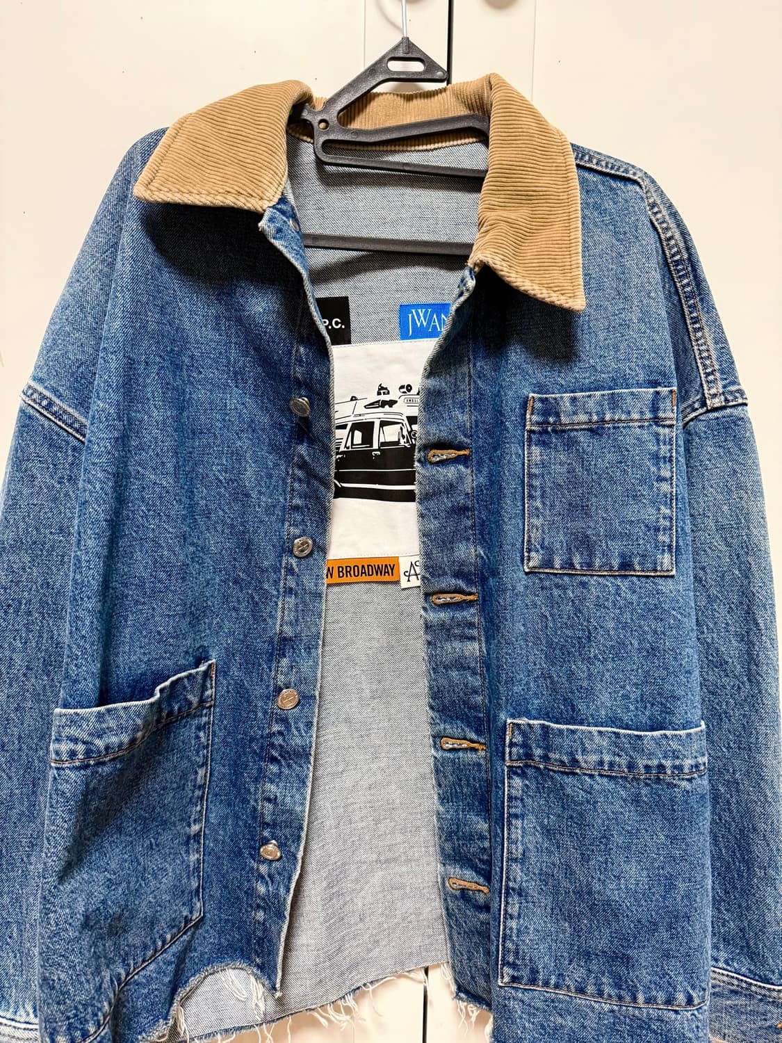 A.P.C.(아페쎄) × JW Anderson 데님 자켓 상품이미지3