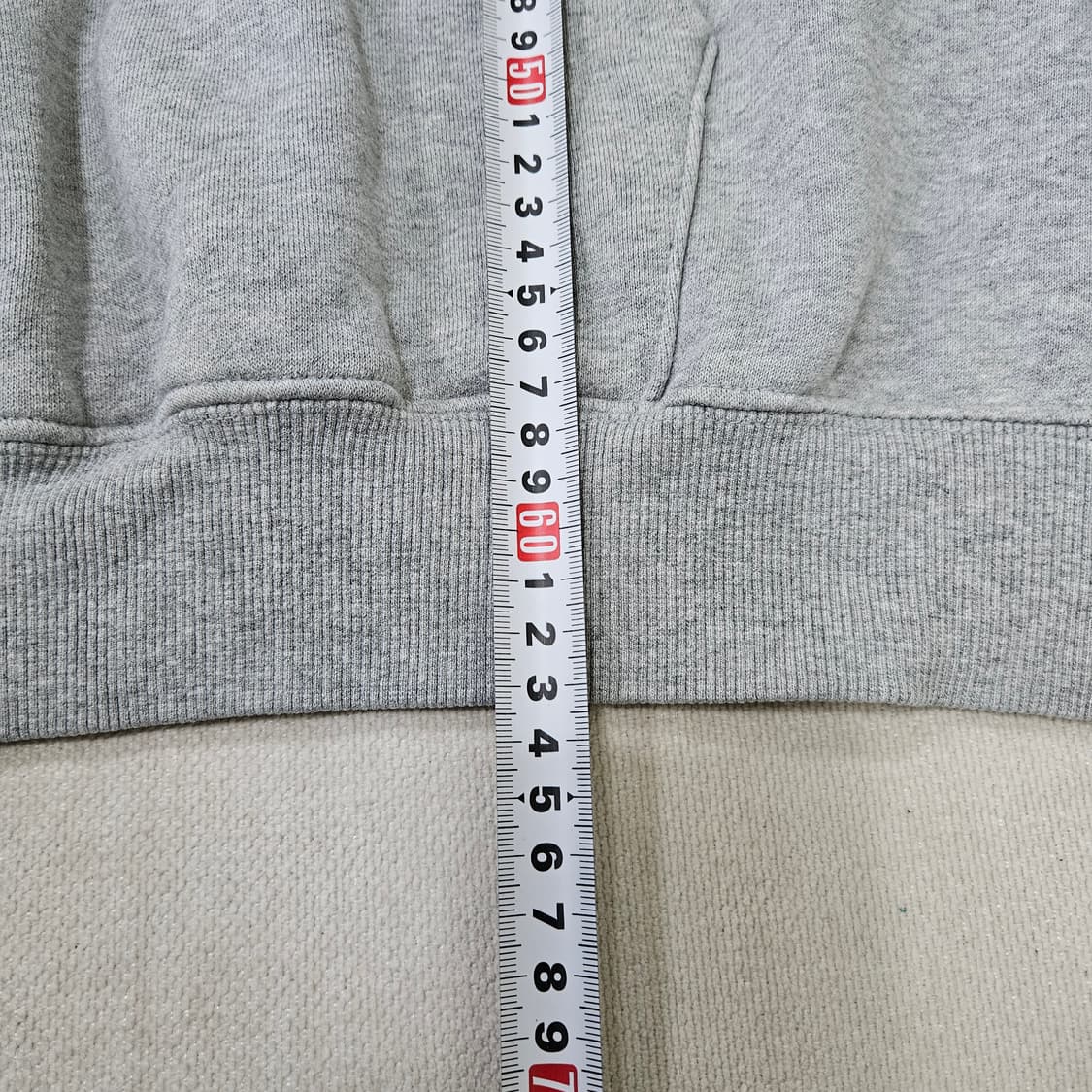 M 마하그리드 로고 그레이 후드티 0311Y 상품이미지7