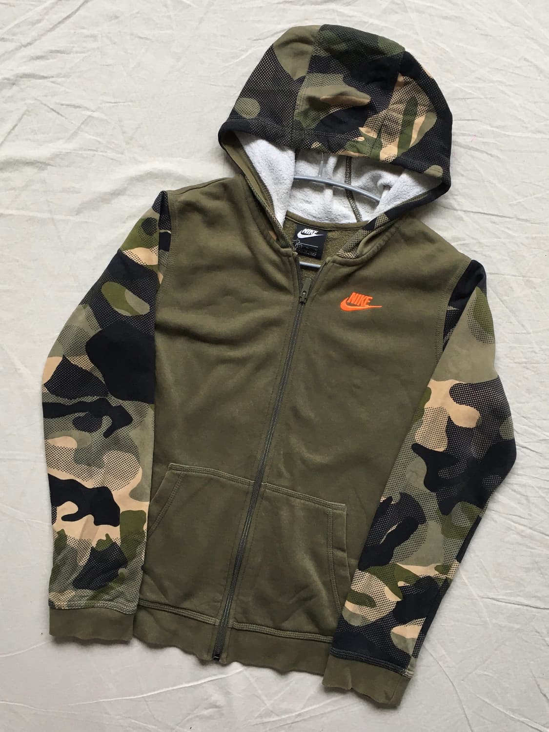 나이키 로고 밀리터리 후드집업 상품이미지3