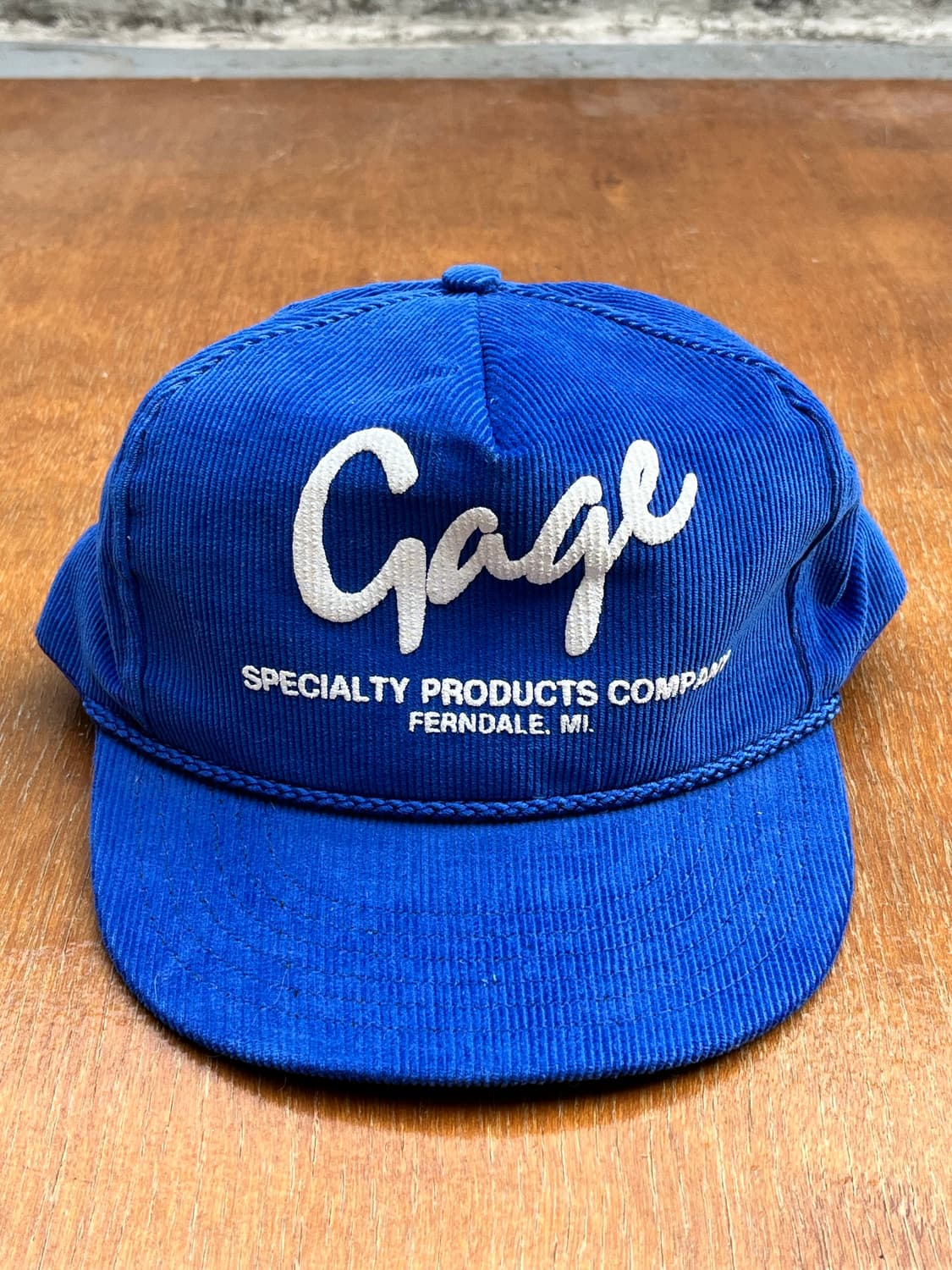 Made in USA Corduroy Trucker Cap 상품이미지1