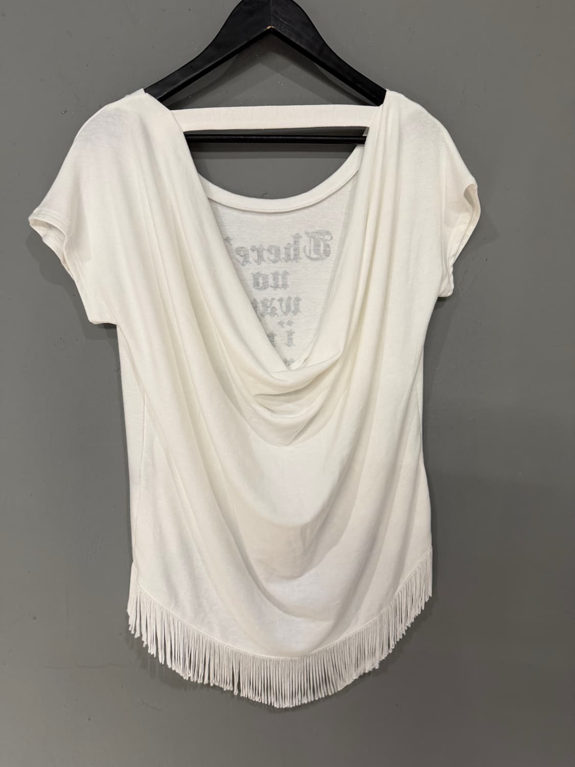 Cecil Mcbee necklace point lettering top 상품이미지9