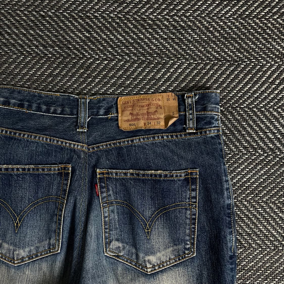 리바이스 501 데저트 워싱 데님 레귤러 팬츠o 2896 상품이미지4