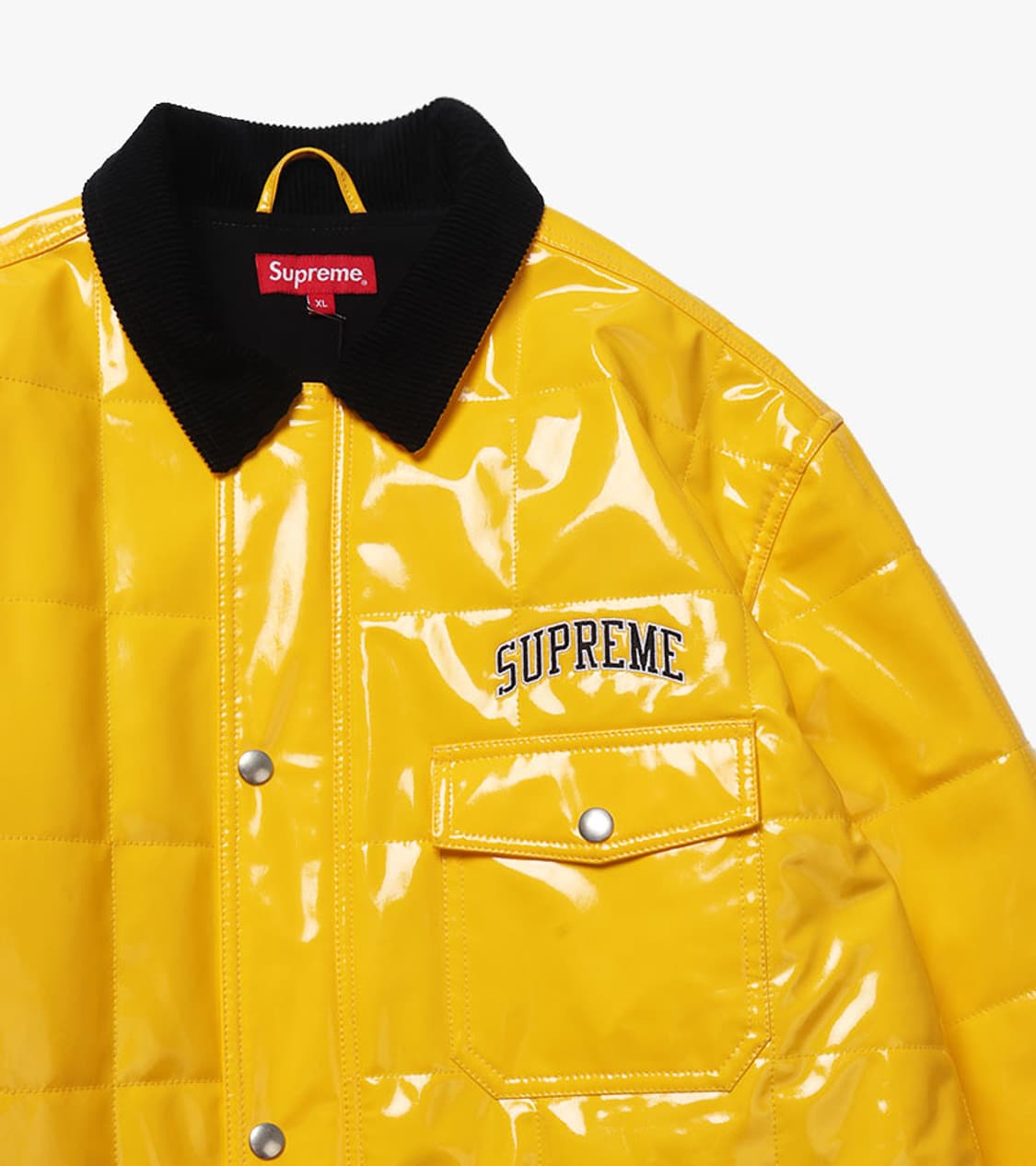 SUPREME - QUILTED VINYL WORK JACKET 상품이미지3