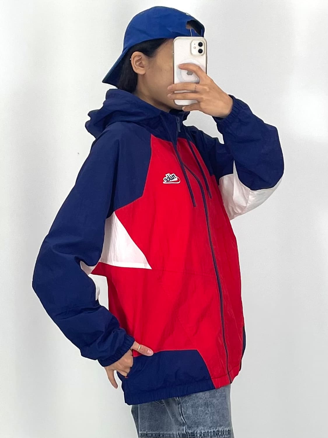 [XL]나이키 레드 바람막이 소소CH77 상품이미지2