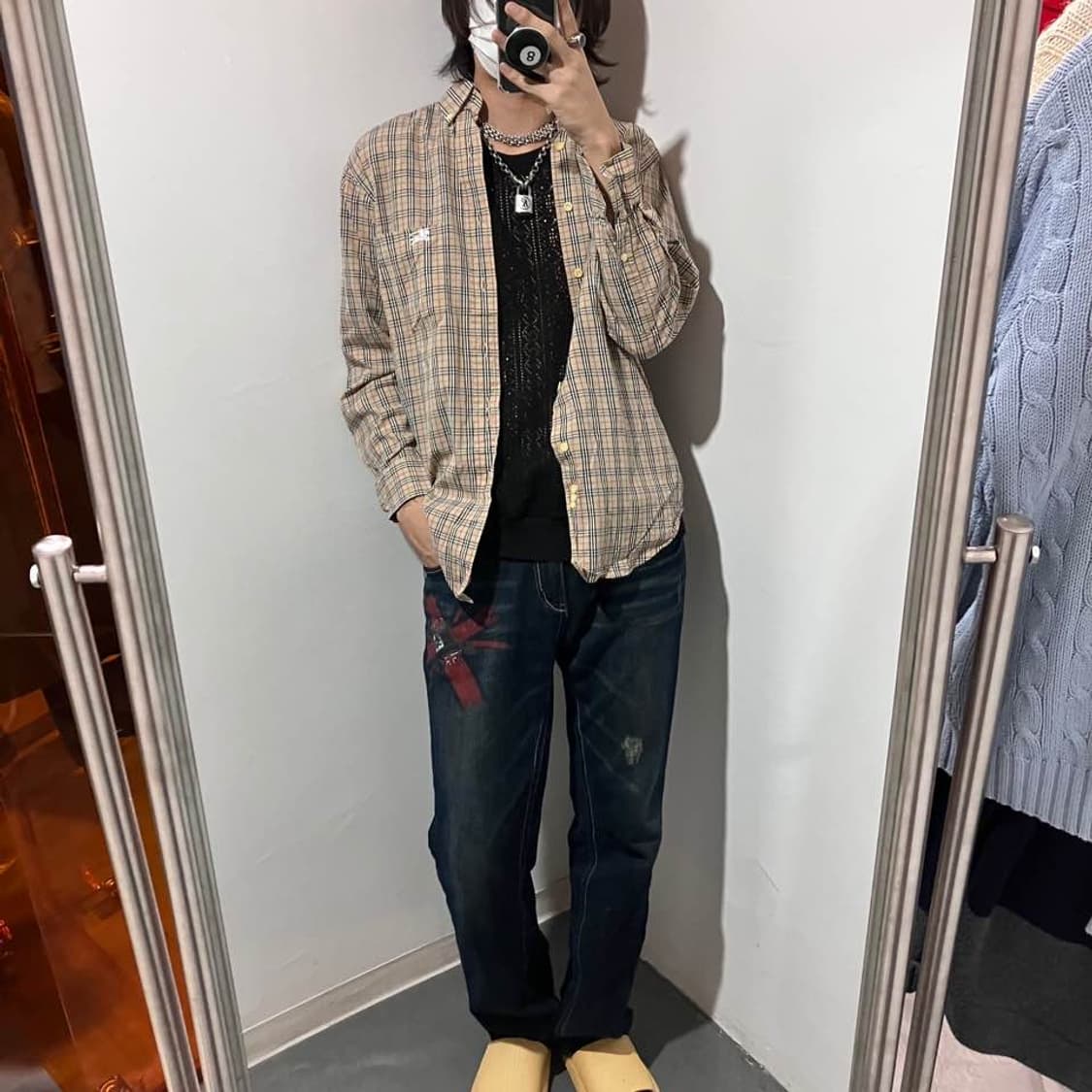 버버리 아카이브 노바체크셔츠 상품이미지1