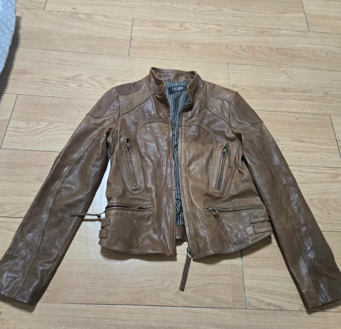 브라운 양가죽 자켓 상품이미지1