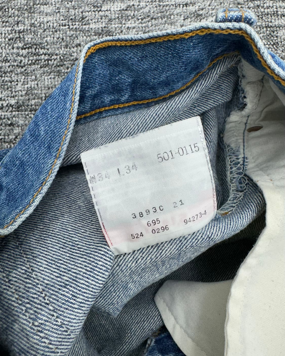 (허단42)90'S 리바이스 USA 501-M1200 상품이미지8
