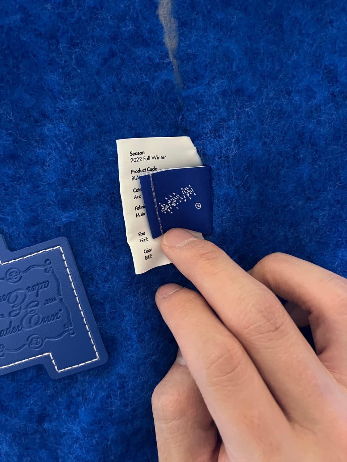 [OS] 아더에러 알버트 엘스 머플러 Z-블루 상품이미지6