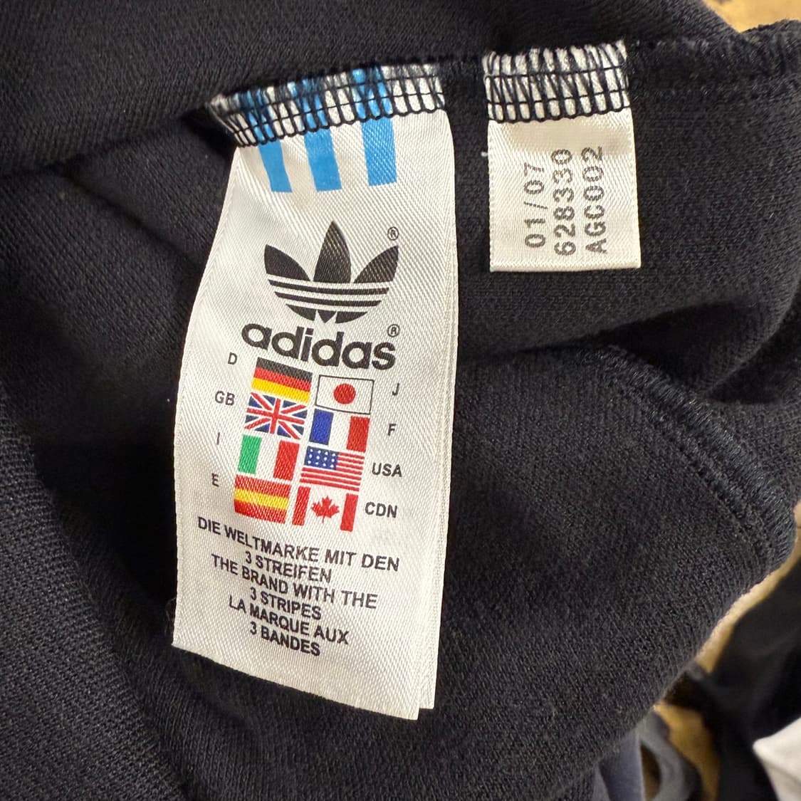 아디다스 네이비 하늘 유로파 져지 트랙탑 95 상품이미지5