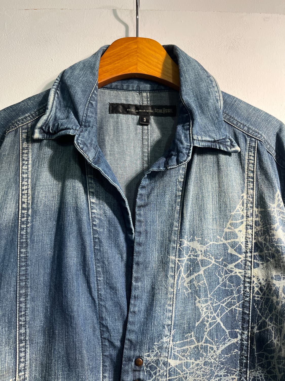 Japan vintage denim shirts 상품이미지3