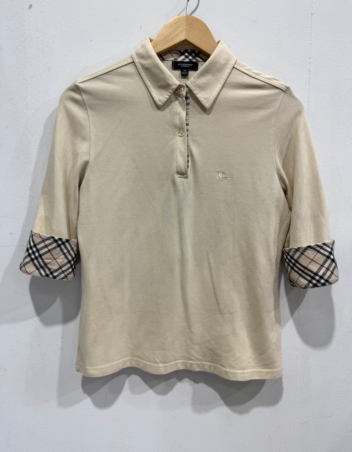 버버리 런던 여성 폴로 티셔츠 M 정품 상품이미지1