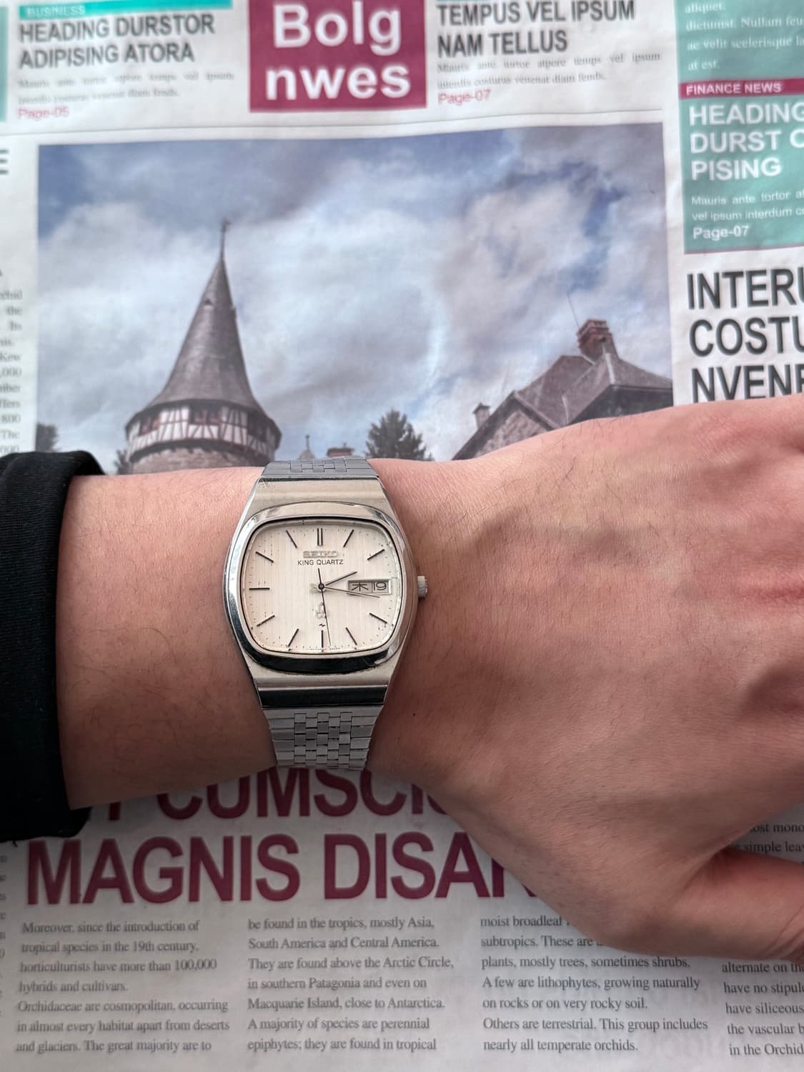 세이코 Seiko KING Quartz 데이 데이트 상품이미지4