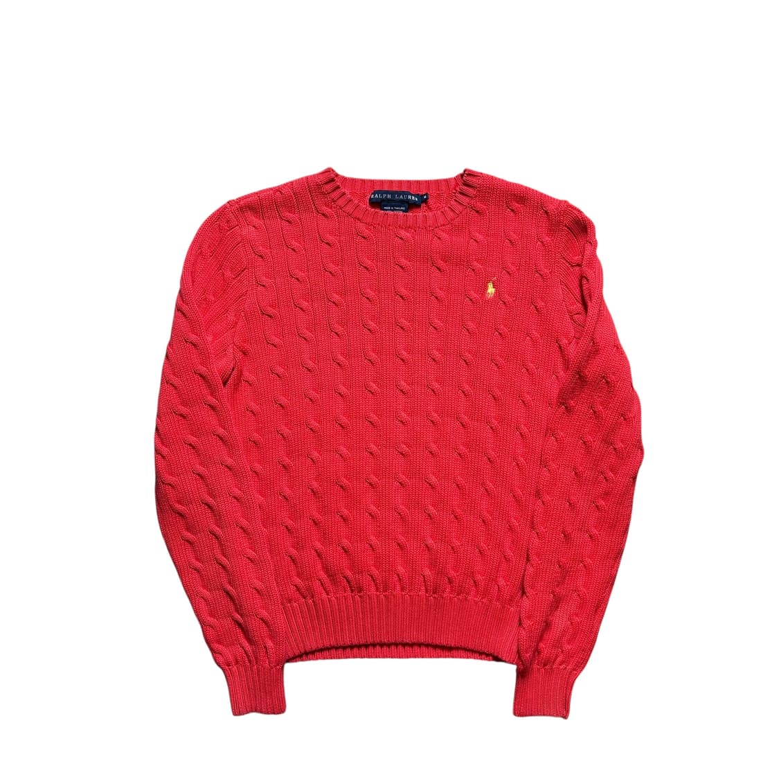 폴로 여성용 꽈배기 니트 상품이미지1