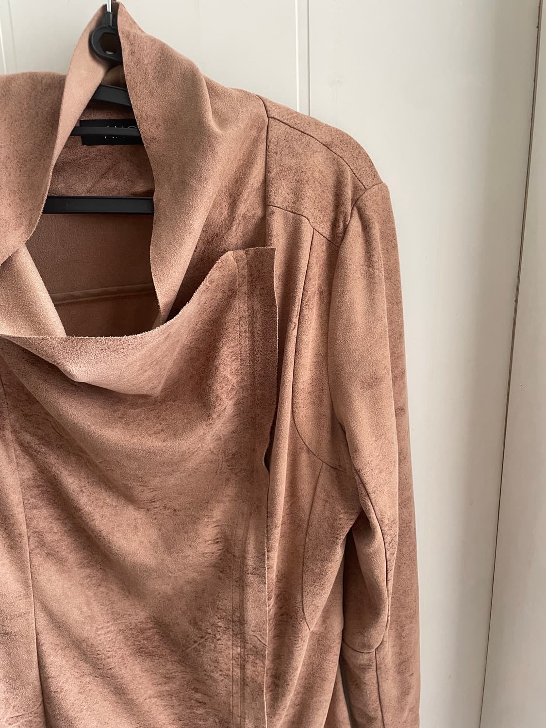 드레이프 스웨이드 자켓 상품이미지4