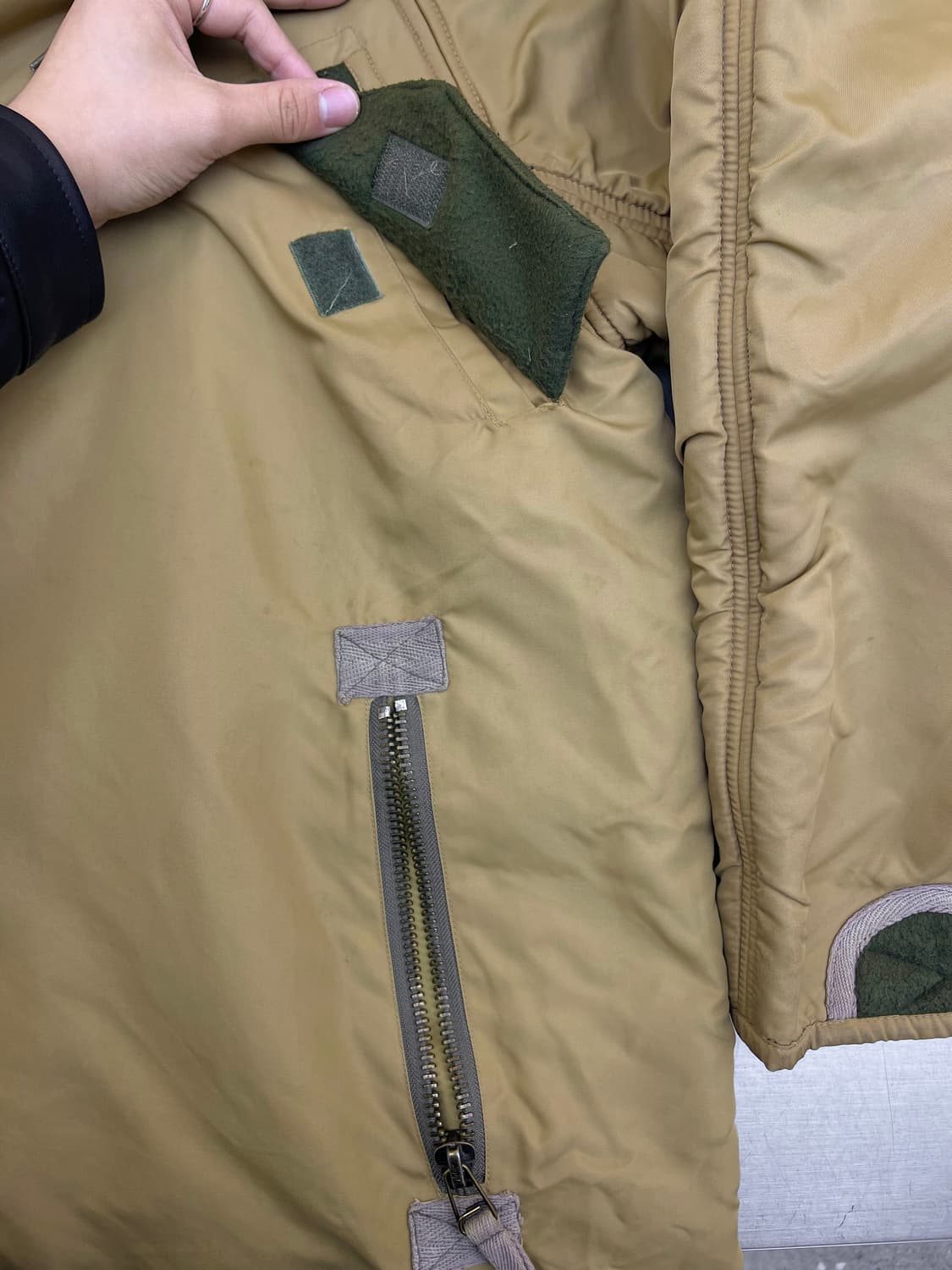 워커맨 90d 밀리터리 플리스 나일론 자켓 상품이미지6