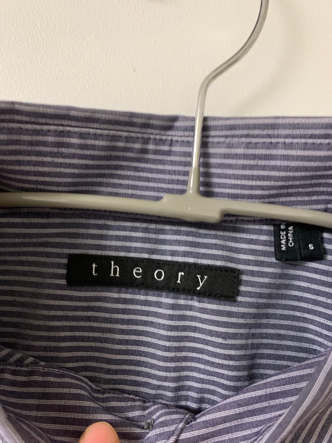 띠어리 셔츠 S 상품이미지4