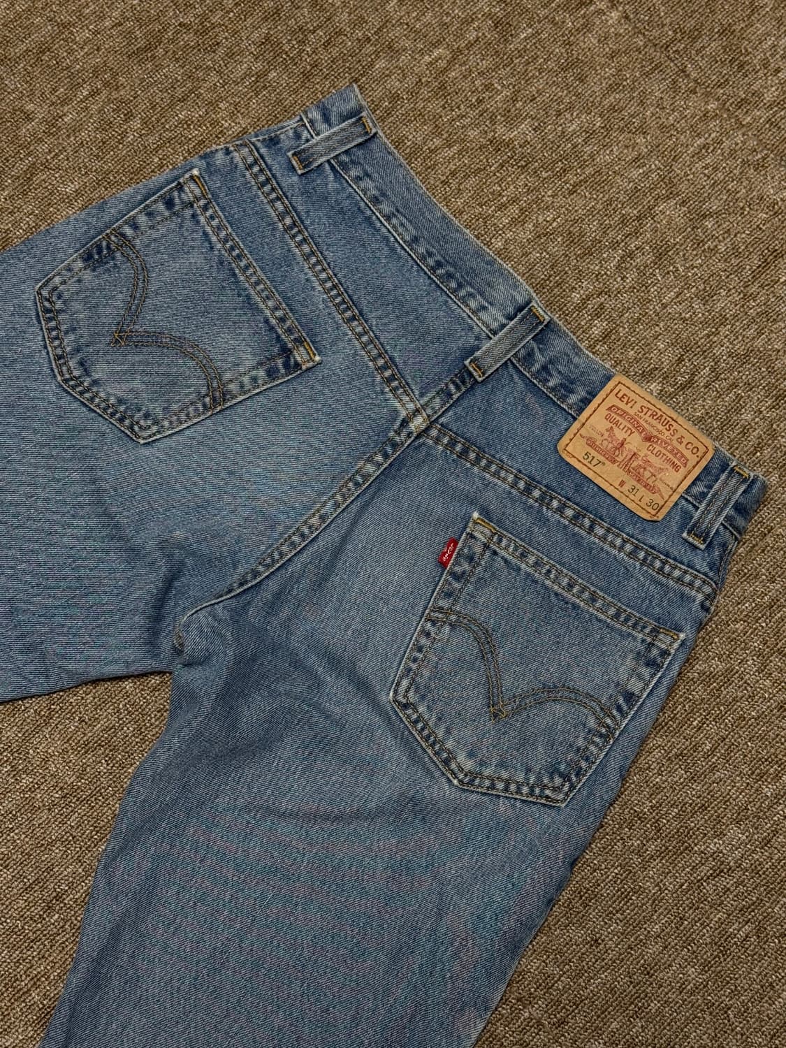 리바이스 517 빈티지 플레어 데님 부츠컷 청바지 31x30 팝니다 상품이미지2
