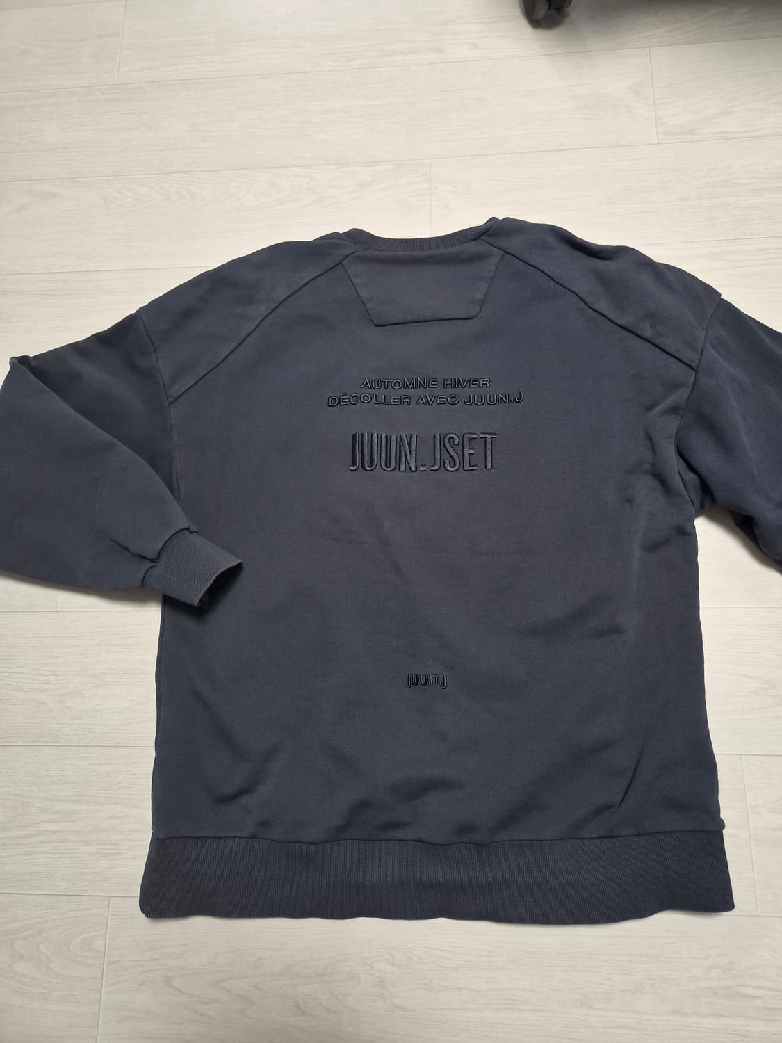 준지 차콜 맨투맨 xs (100~105) 상품이미지3