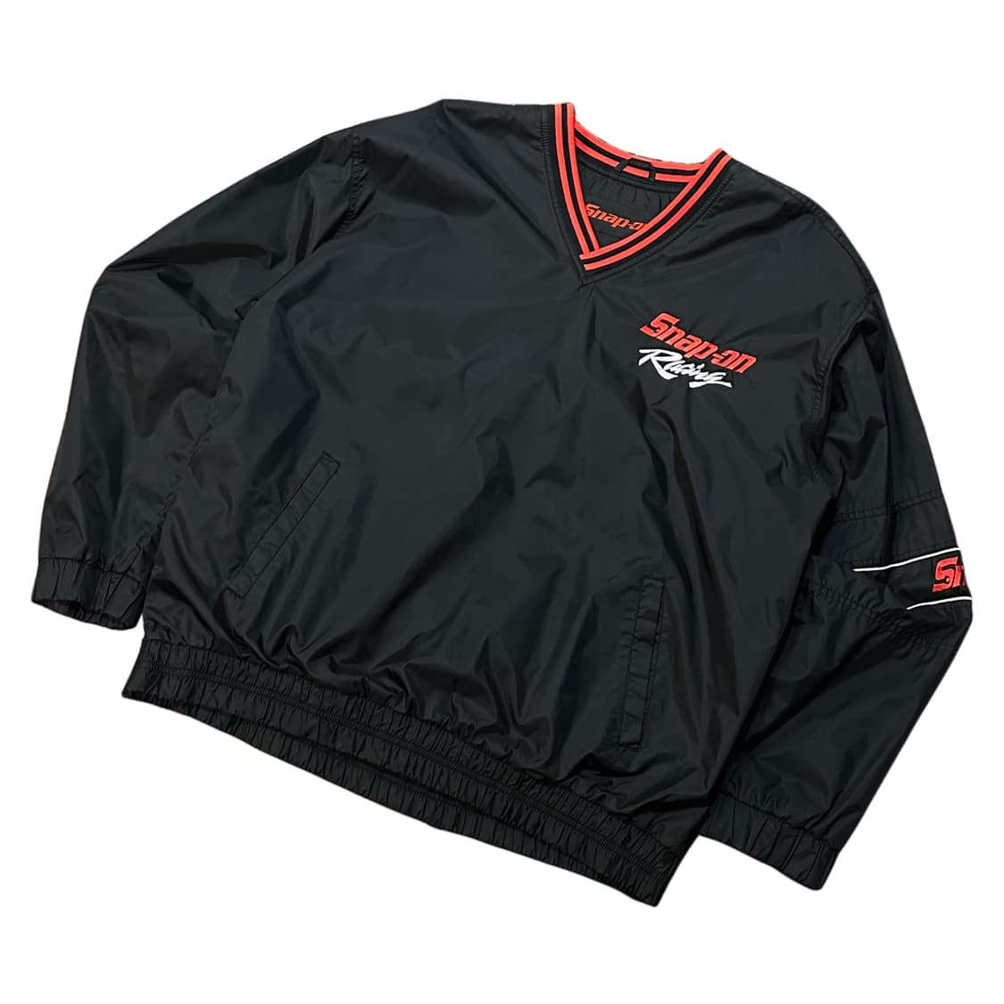 스냅온 90‘s Snap-on 레이싱 풀오버 바람막이 (XL) 웜업 상품이미지1