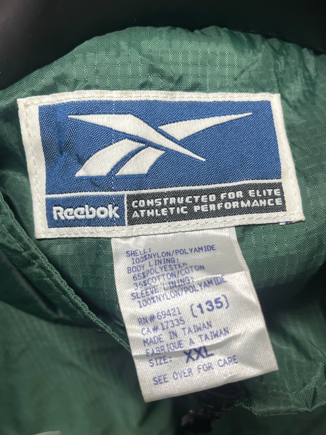 리복 나일론 자켓 상품이미지3