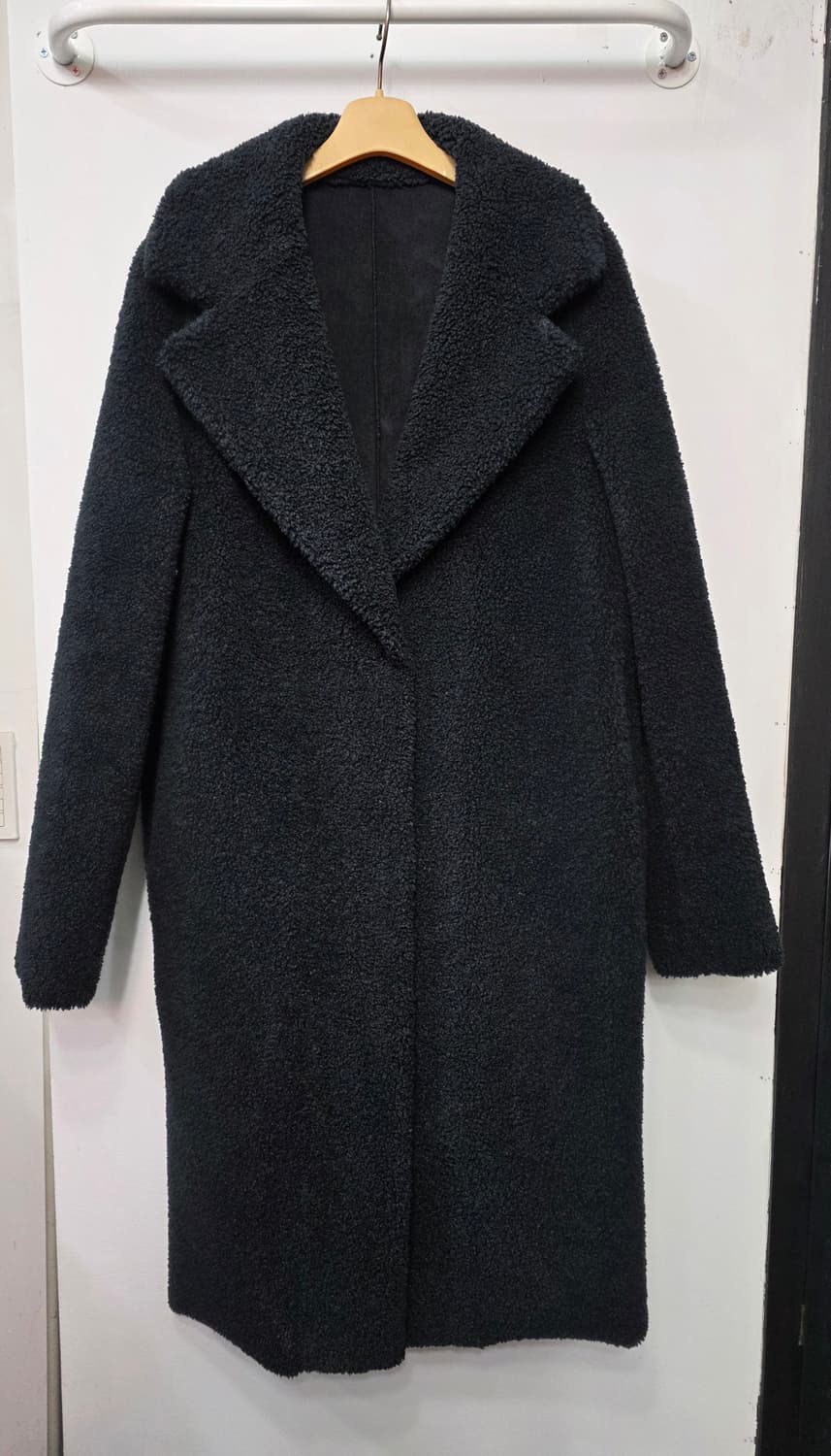 쥬시쥬디 여성 롱 후리스 코트 상품이미지1