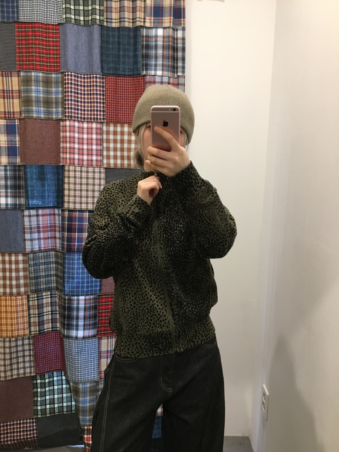 히스테릭 글래머 레오파드 스타집업 상품이미지3