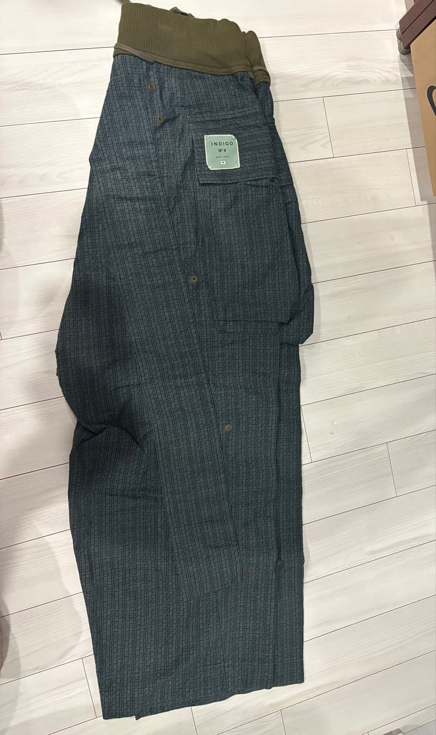 Kapital indigo no4 카고바지 상품이미지1