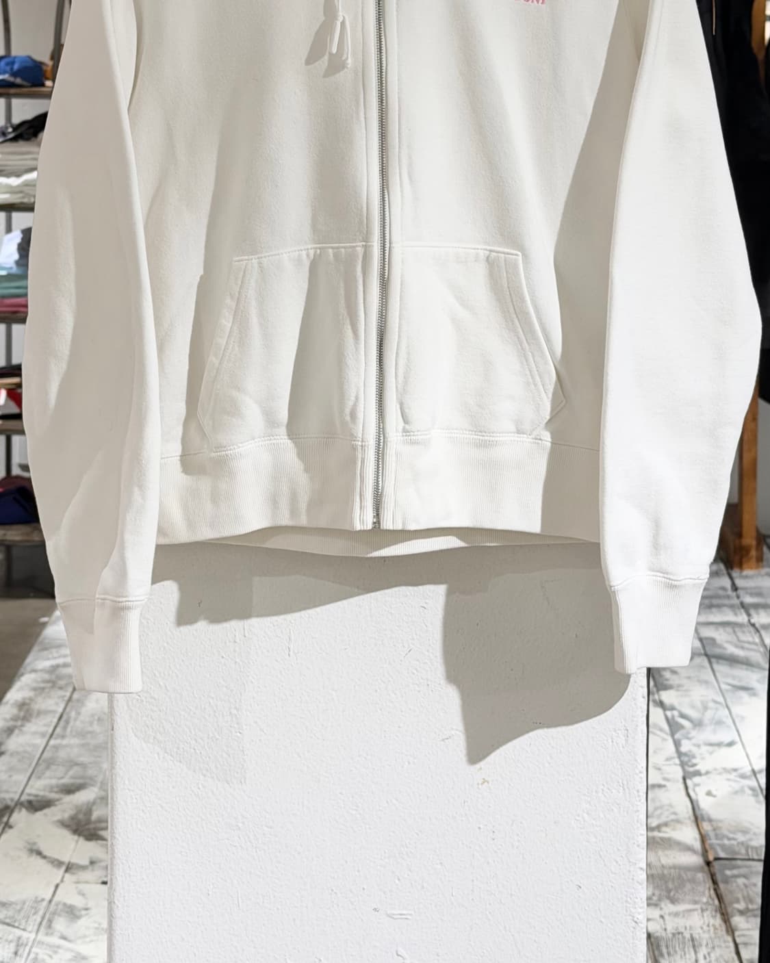 랄프로렌 화이트 핑크포니 백 프린팅 후드집업 상품이미지6