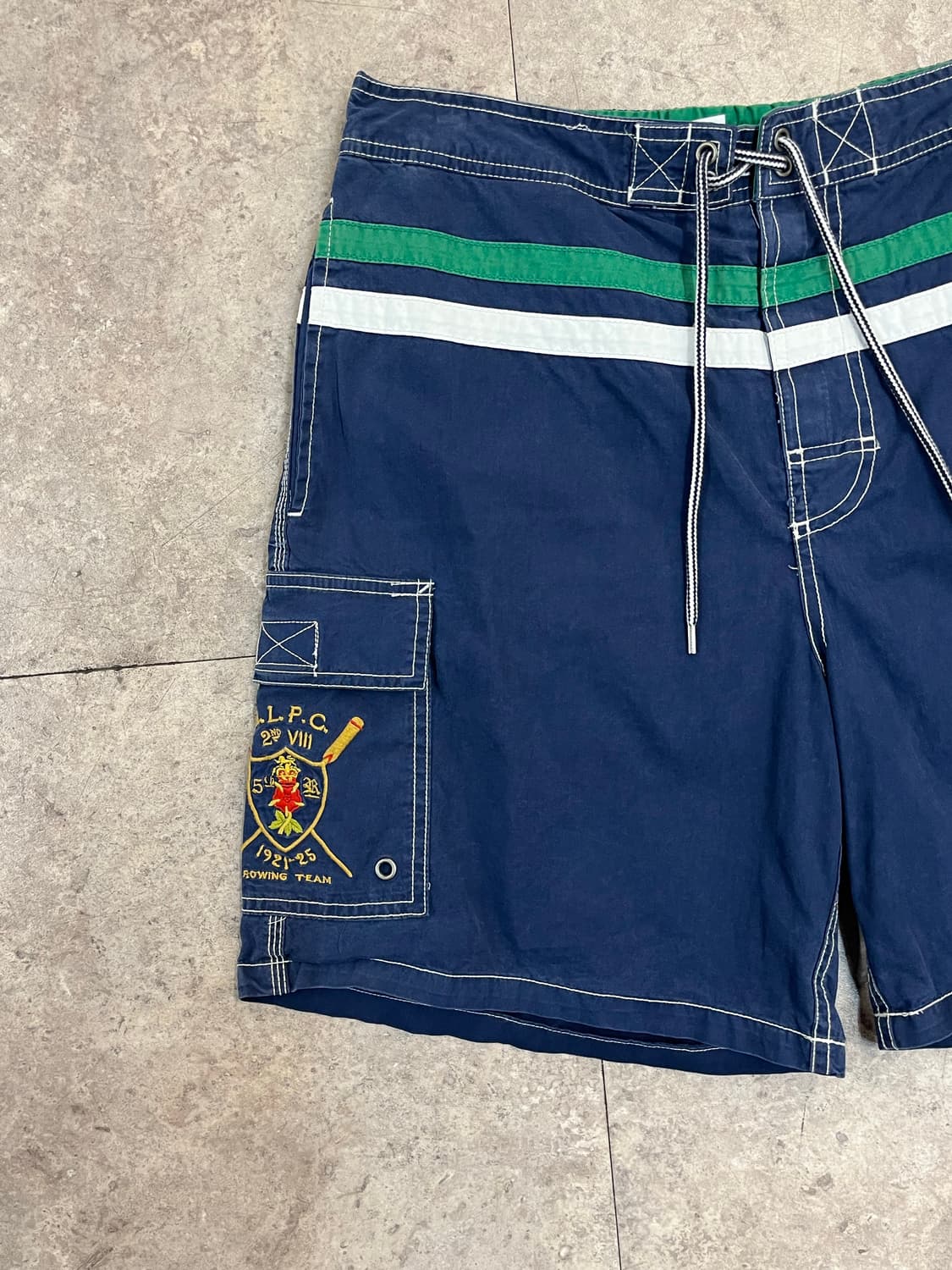 폴로 랄프로렌 밴딩 하프 팬츠 네이비 L #csz3718 상품이미지4