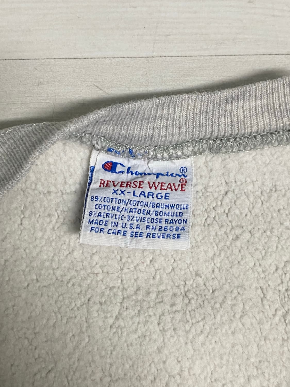 90s 챔피온 리버스위브 다트머스 xxl made in usa 상품이미지3