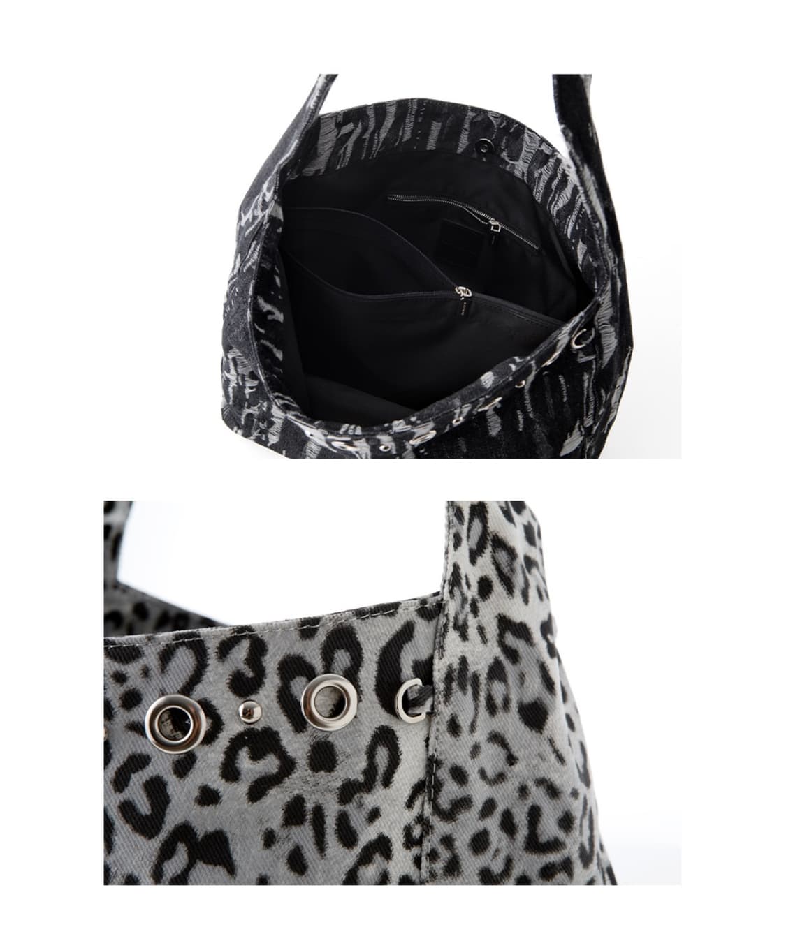 스퀘어라인 아스트라 레오파드 숄더백 상품이미지2