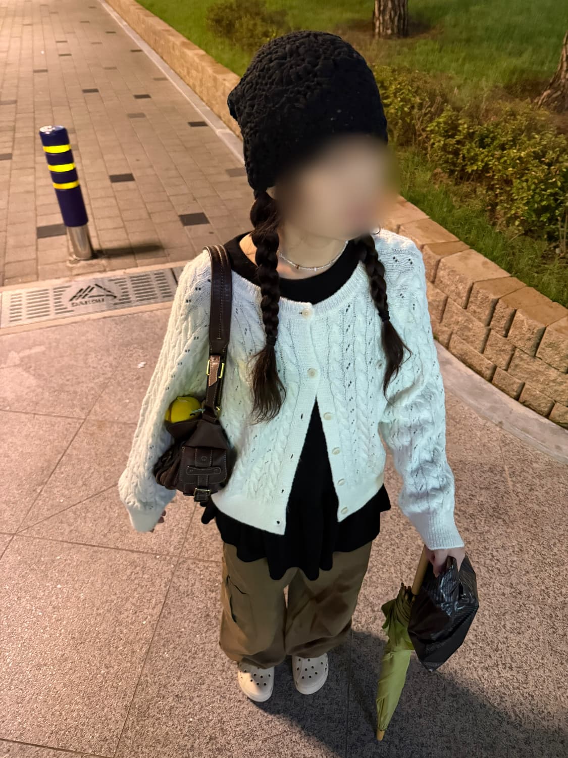 빈티지 브라운 숄더백 상품이미지1