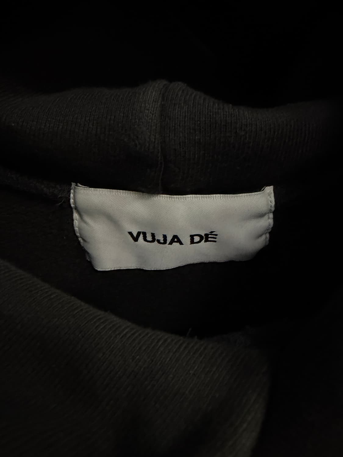 VUJADE 뷰자데 블랭크 워시드 후드 브라운 상품이미지5