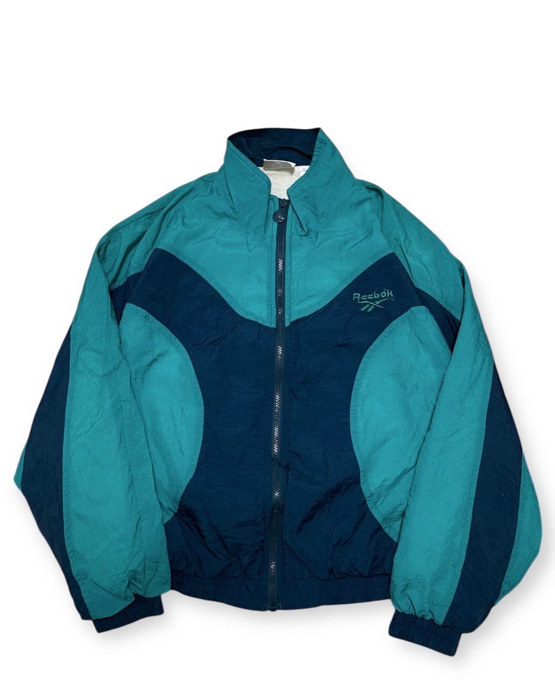 리복 00s 배색 나일론 바람막이 상품이미지1