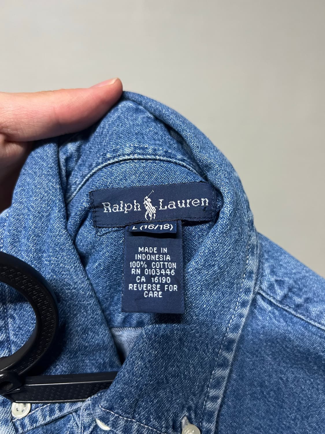 Polo Ralph Lauren 데님 셔츠 상품이미지4