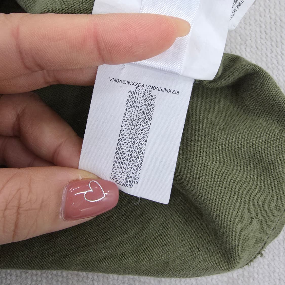 [L] 반스 리버티 오버핏 꽃 프린팅 긴팔티 1230J 상품이미지5