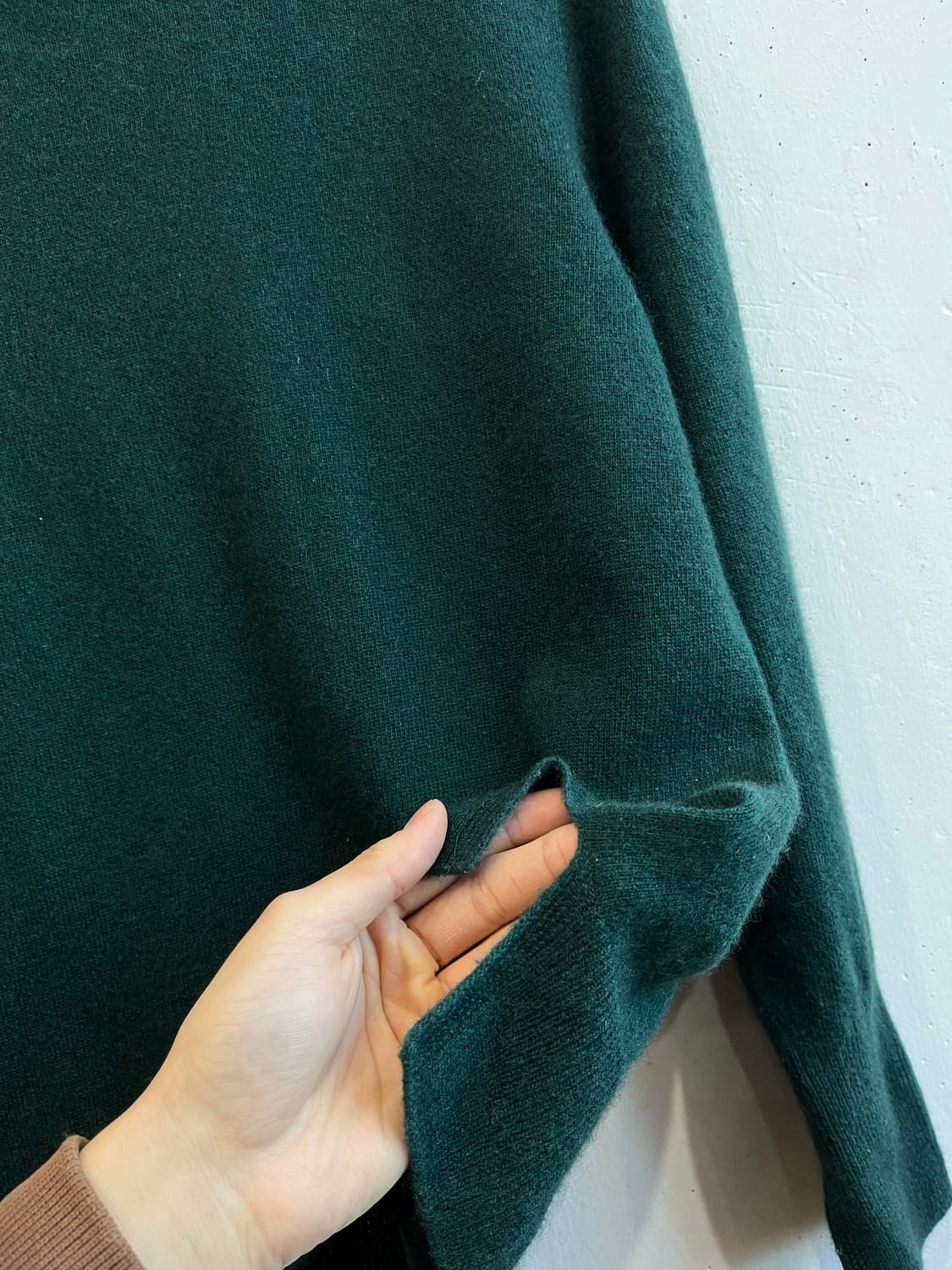 LE C 캐시미어100% 니트 우먼즈 S 상품이미지5