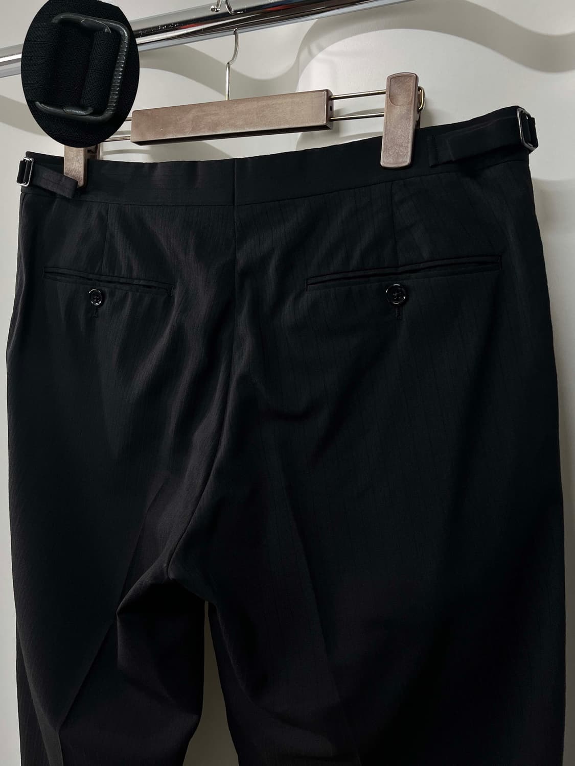 폴로 랄프로렌 이태리 메이드 블랙라벨 어드저스트 트라우저 울 팬츠 상품이미지9