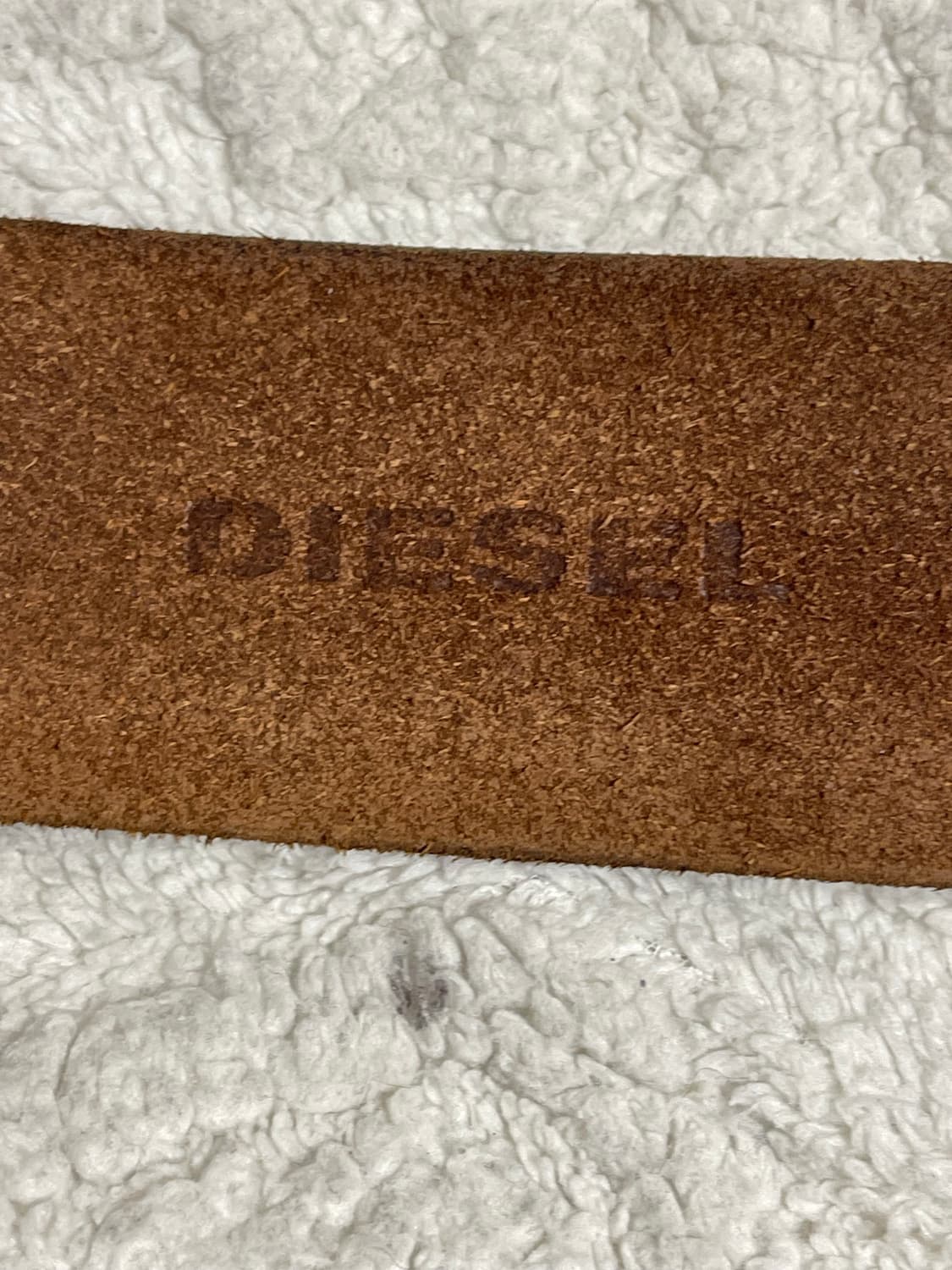 디젤 버펄로 통가죽 벨트 STAR 다크 브라운 34인치 상품이미지8