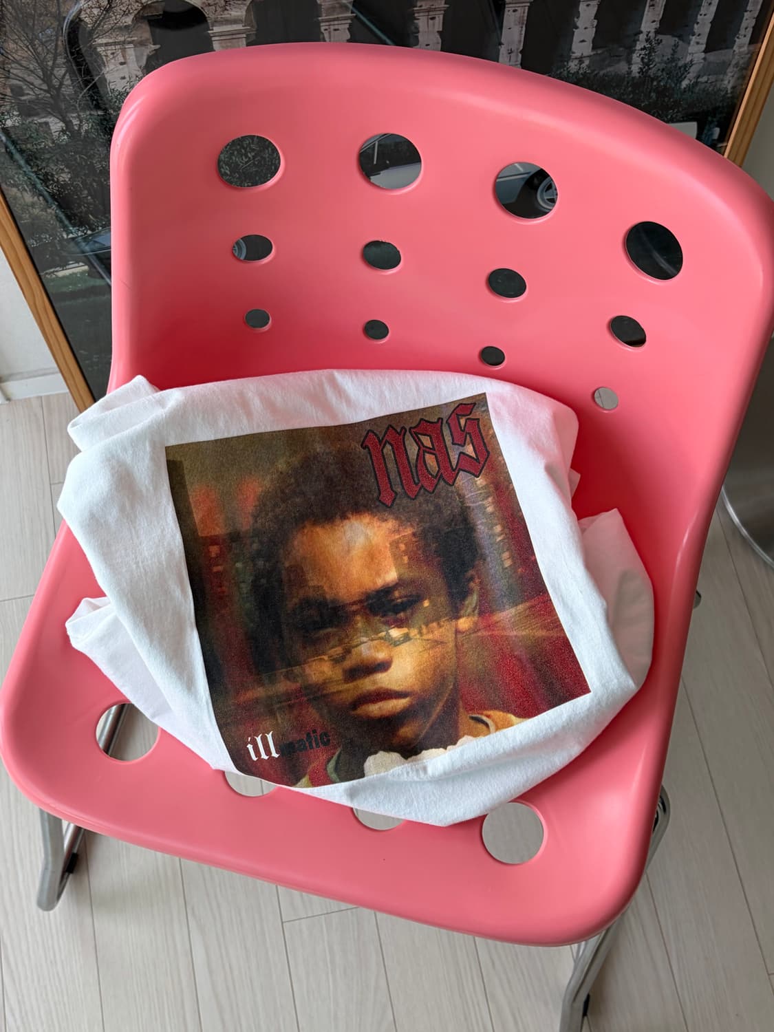 듀테로 nas 나스 일매틱 오피셜 라이센스 티셔츠 M (105) 상품이미지1