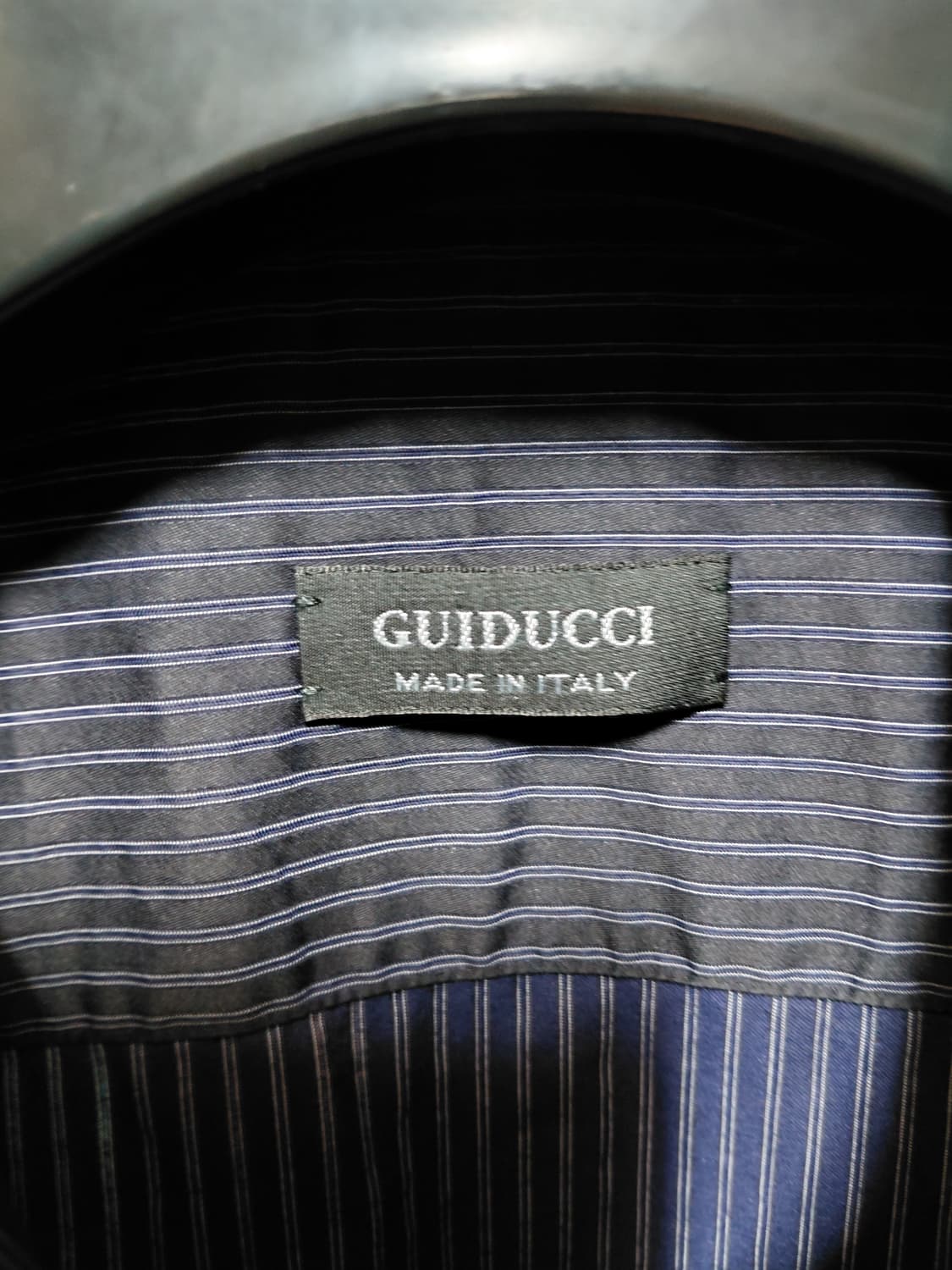[GUIDUCCI](귀두치)코튼 스트라이프 셔츠 100사이즈  상품이미지4