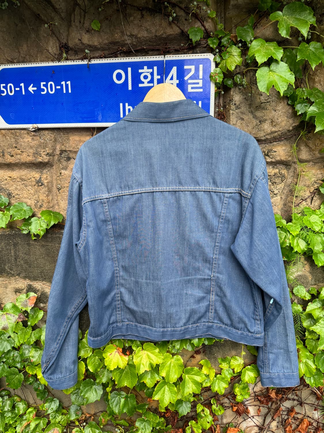 70s JCpenney 2nd 핸드리페어 빈티지 데님 트러커 자켓 상품이미지2