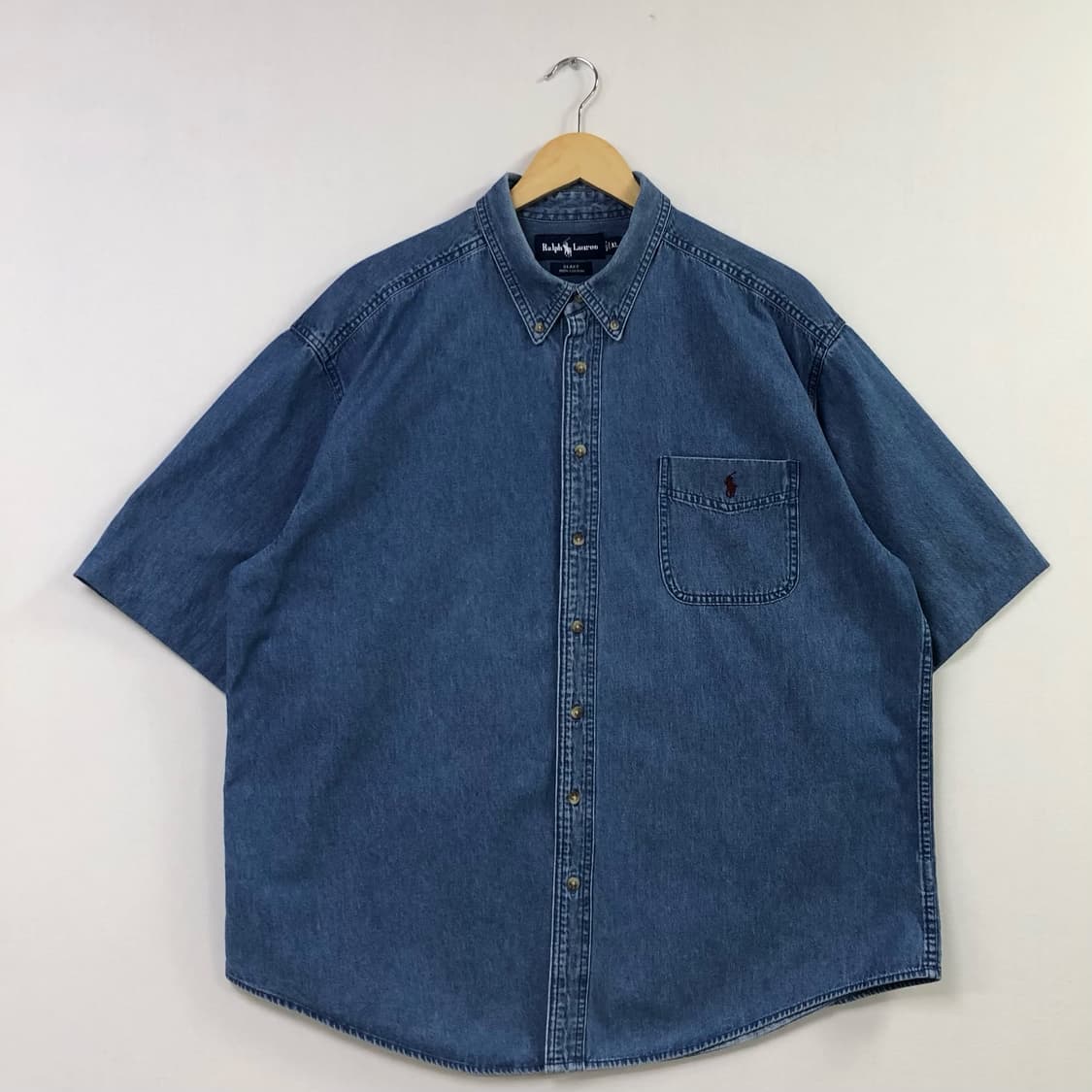XL 폴로 데님 셔츠 상품이미지2