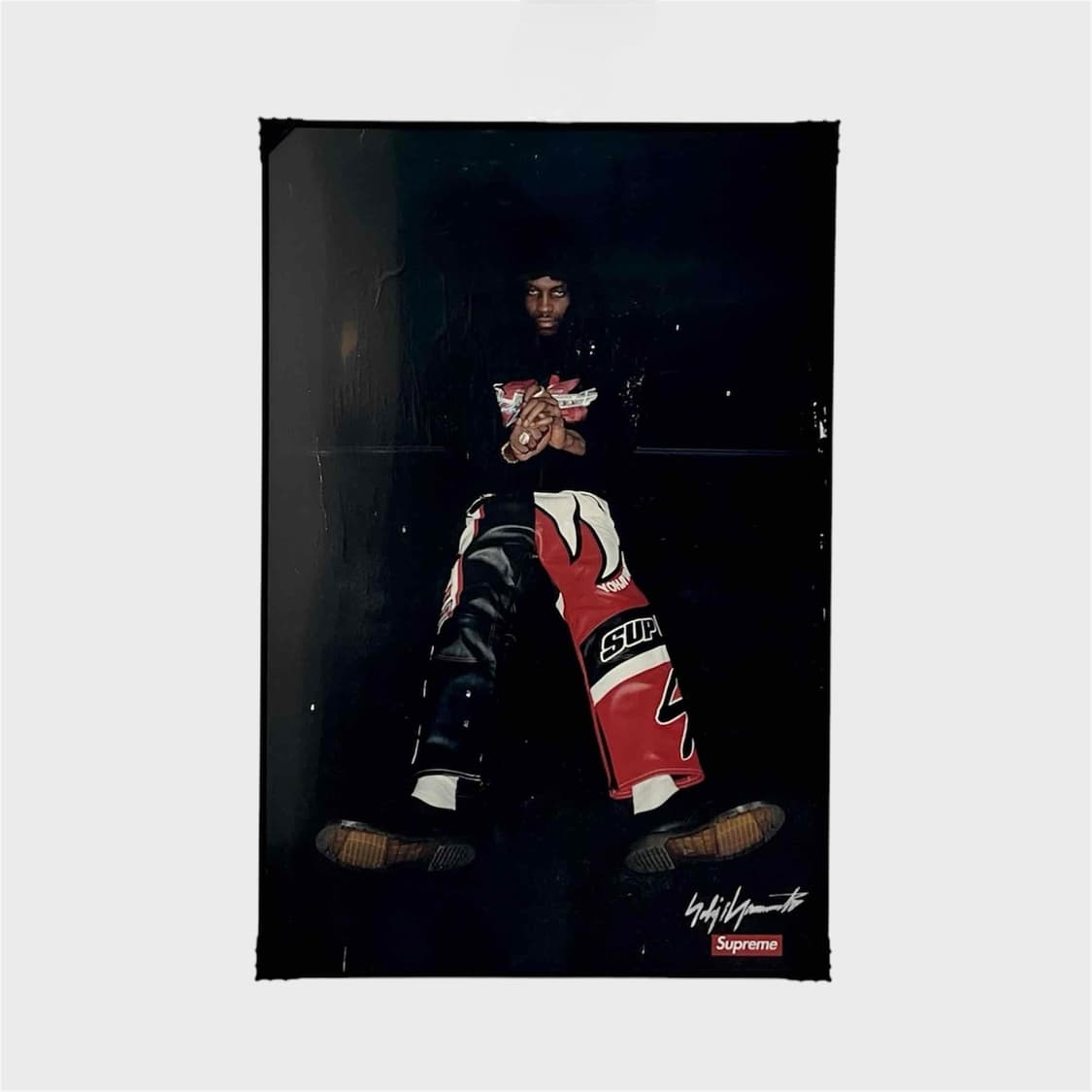 슈프림 요지 야마모토 포스터 정품 (액자포함) Supreme 철권 테켄 상품이미지1