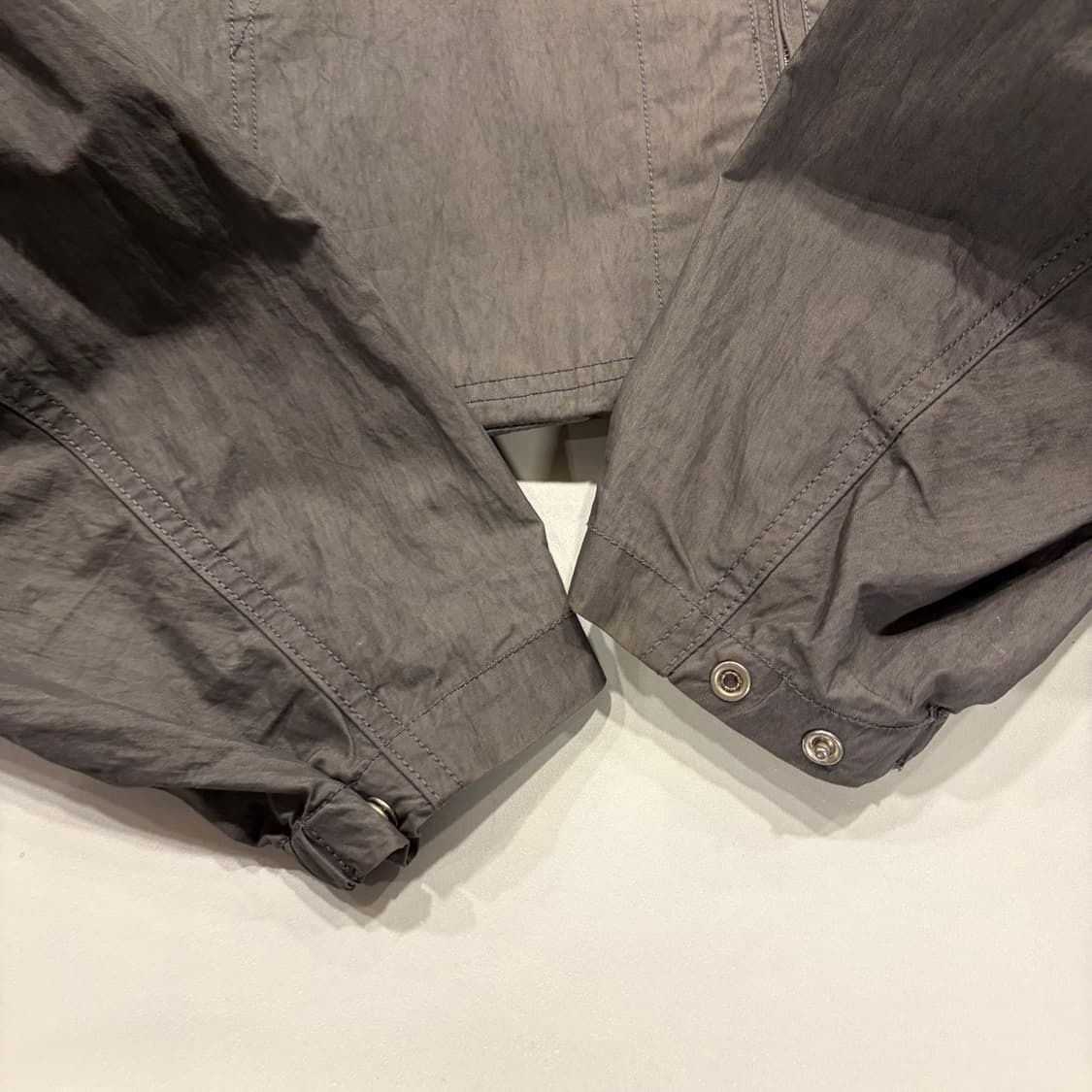 [M] 에스피오나지 후드 포켓 바람막이 점퍼 그레이 B995 상품이미지8