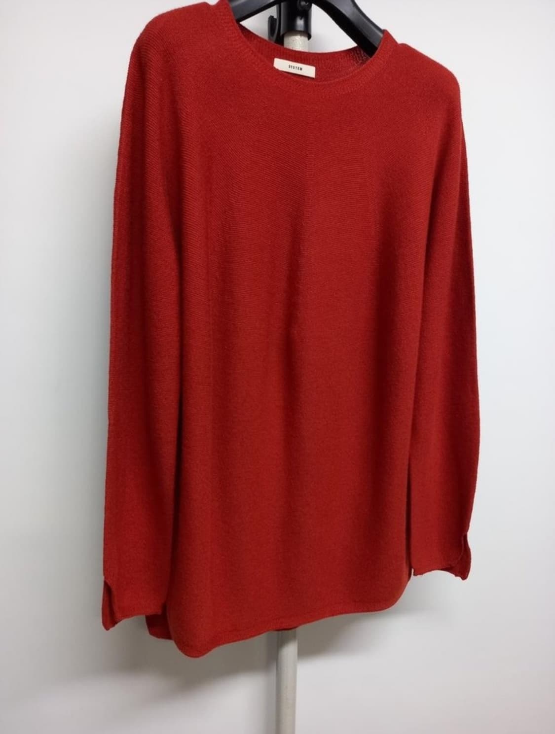 새 시스템 홀가먼트 울 롱 니트 F 상품이미지4