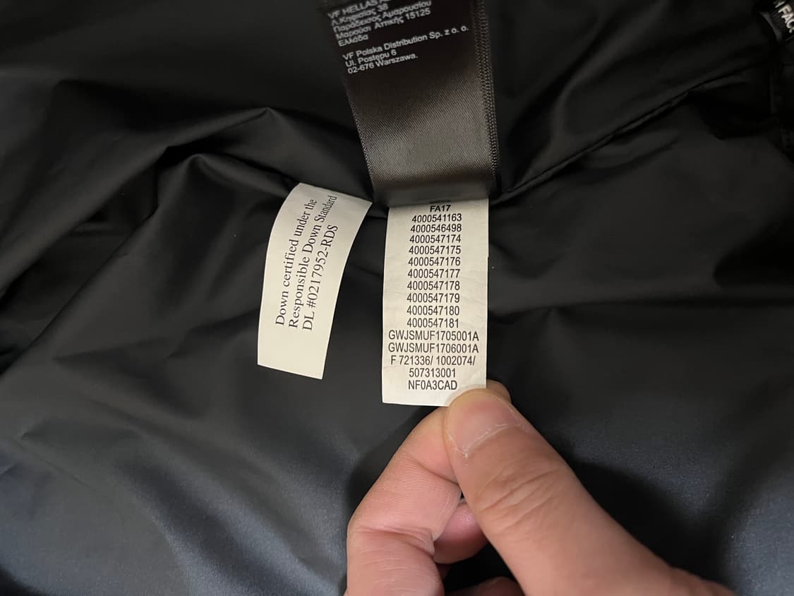 슈프림 노스페이스 레더 눕시 L 상품이미지8